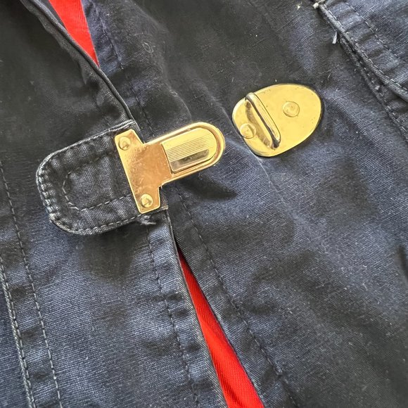 1950’s White Stag - Navy Blue Canvas Jacket - Size Medium - Picture 8 of 9